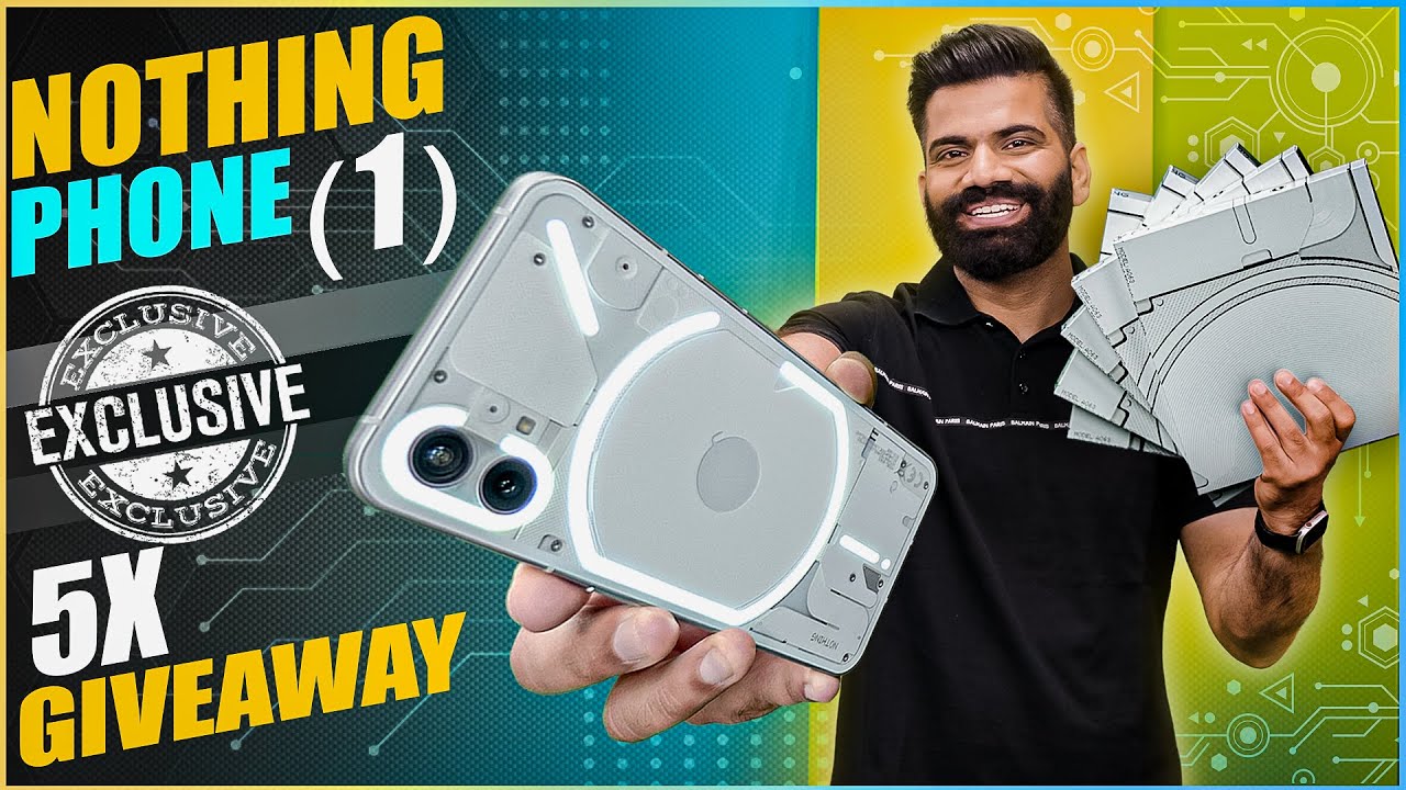 Nothing Phone (1) Exclusive - 5X GIVEAWAY🔥🔥🔥