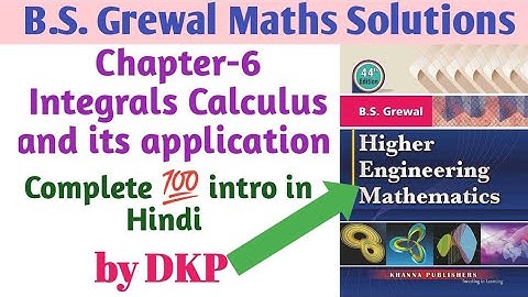 Chapter-6: Integral calculus and It