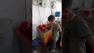 Küçük Kimyagerbey Kaplama Yapmakta