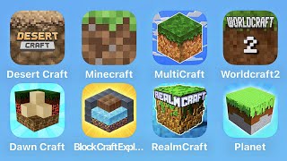 Desert Craft, Minecraft, MultiCraft, Worldcraft 2, Dawn Craft, Block Craft, RealmCraft, Planet screenshot 5