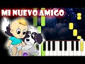 Mi Nuevo Amigo | Piano Cover | Tutorial | Karaoke