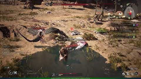 Bless Unleashed - Twisted Void Harpy Queen (Boss Fight) + Troll reset more than 10x