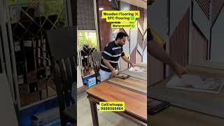 SPC flooring best quality fully durable Ludhiana punjab #woodenflooring #youtubeshorts #shorts