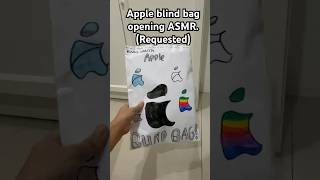 ( Requested)Apple blind bag opening ASMR!!#papersquishy credits to #Apple blind bag