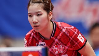 森さくら vs 平野美宇 T FINAL GAME 日本生命レッドエルフ vs  木下アビエル神奈川 ノジマTリーグ2023-2024 10月20日 北九州市立総合体育館 第4G【卓球Tリーグ公式】