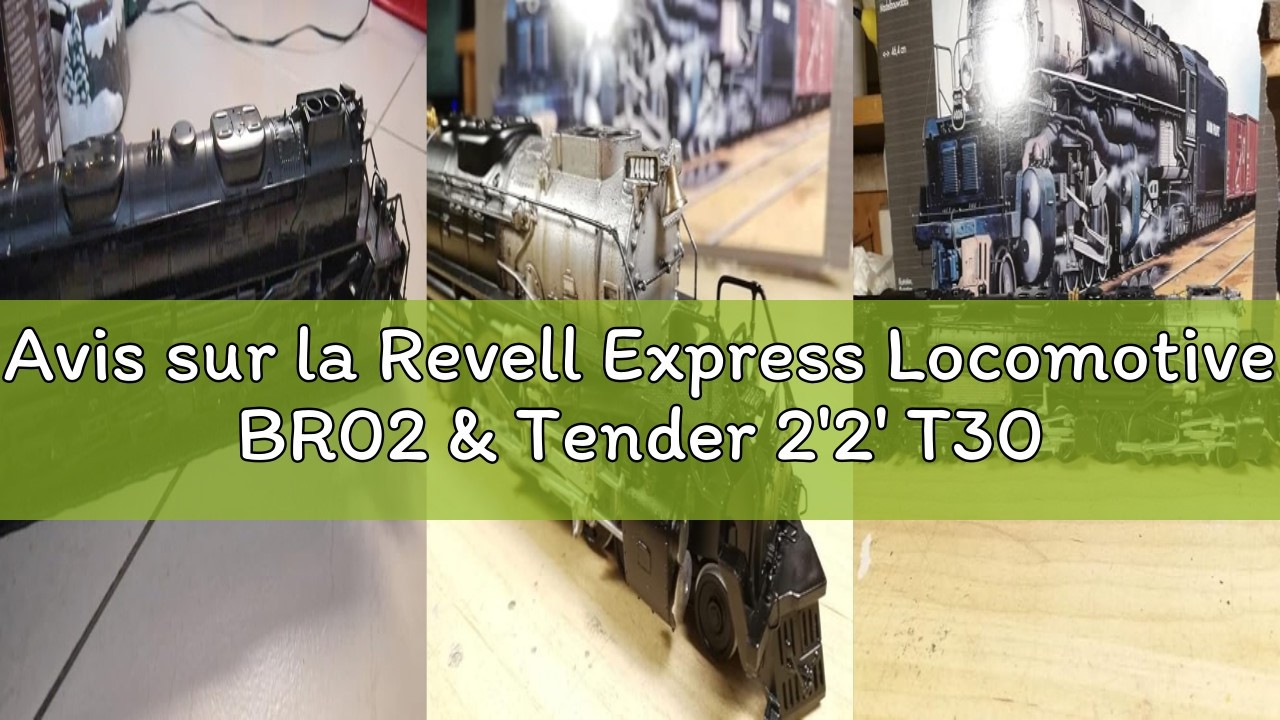 Revell Express Locomotive BR 02 & Tender 2'2'T30 scale model | Kärkkäisen Verkkokauppa