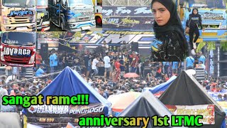 Keseruan bersama Della Ceblong dan cctv lainya,di acara anniversarry 1st LTMC Lamongan!!!part 1
