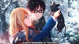 nightcorealways Remember Us This Way  Lady Gaga