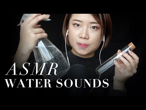 ASMR water sounds spraying spritzing NO talking - ASMR water sounds spraying spritzing NO talking