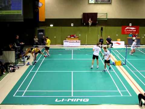 Badminton Bundesliga Kindervater & Zwiebler vs. Ka...