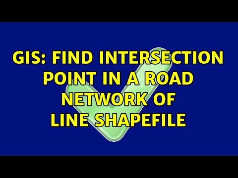 GIS: Find intersection