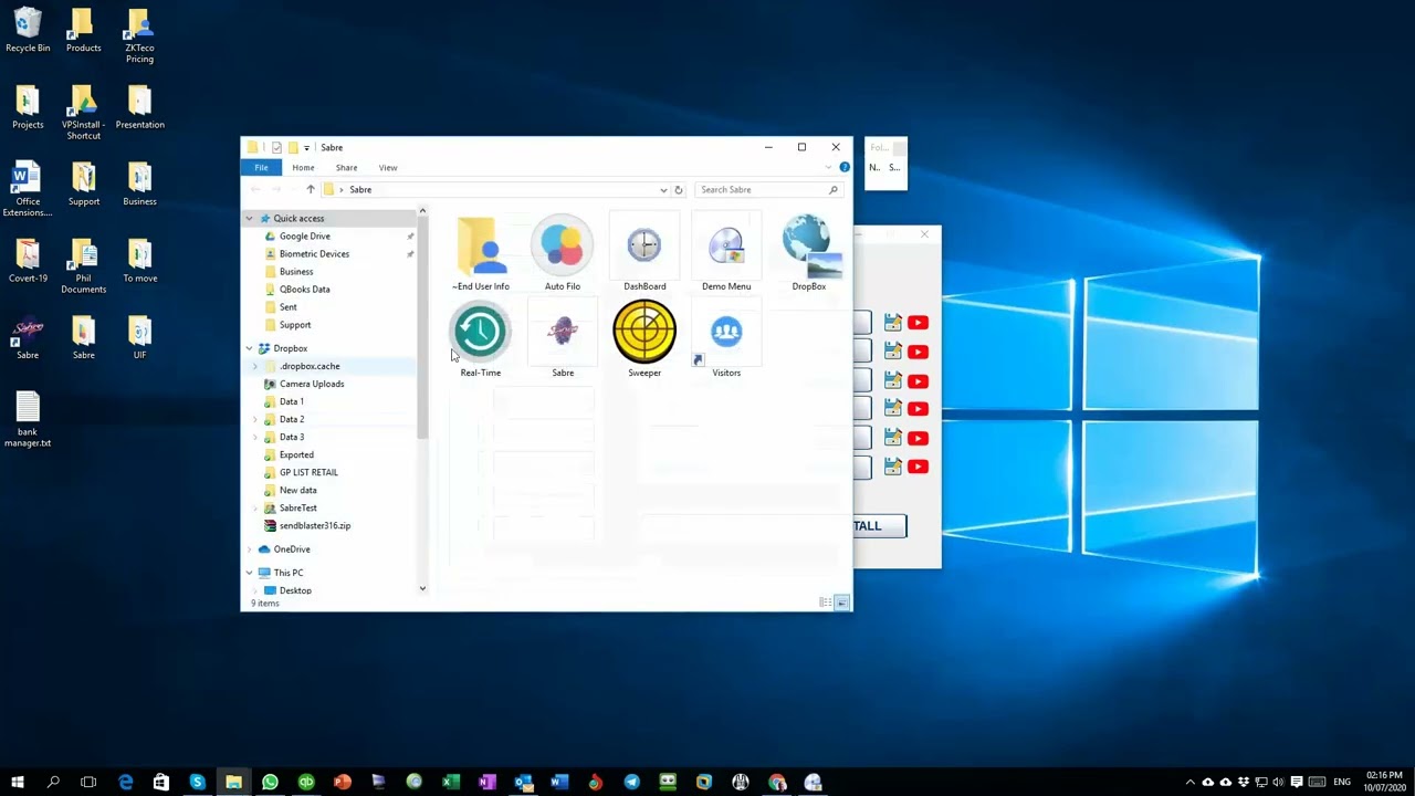 Sabre DemoData - How to use our Demo Databases