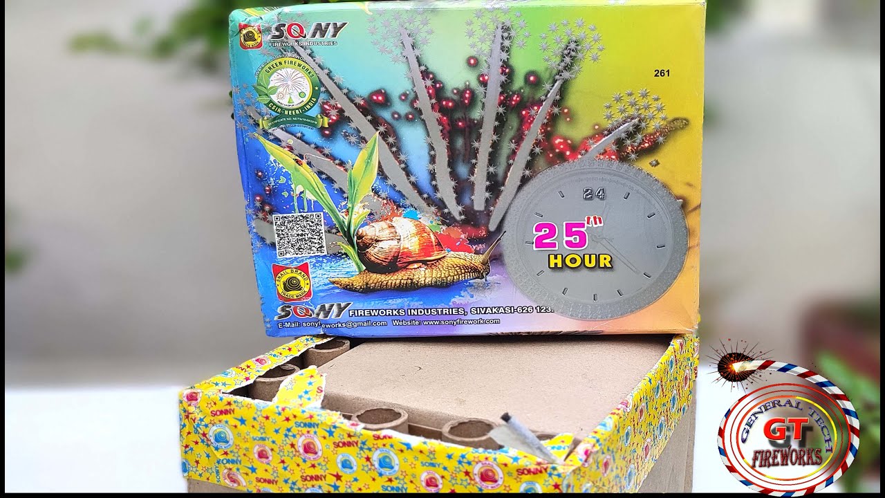 25th Hour from Sony Fireworks | Crackling Cake from Sony | 