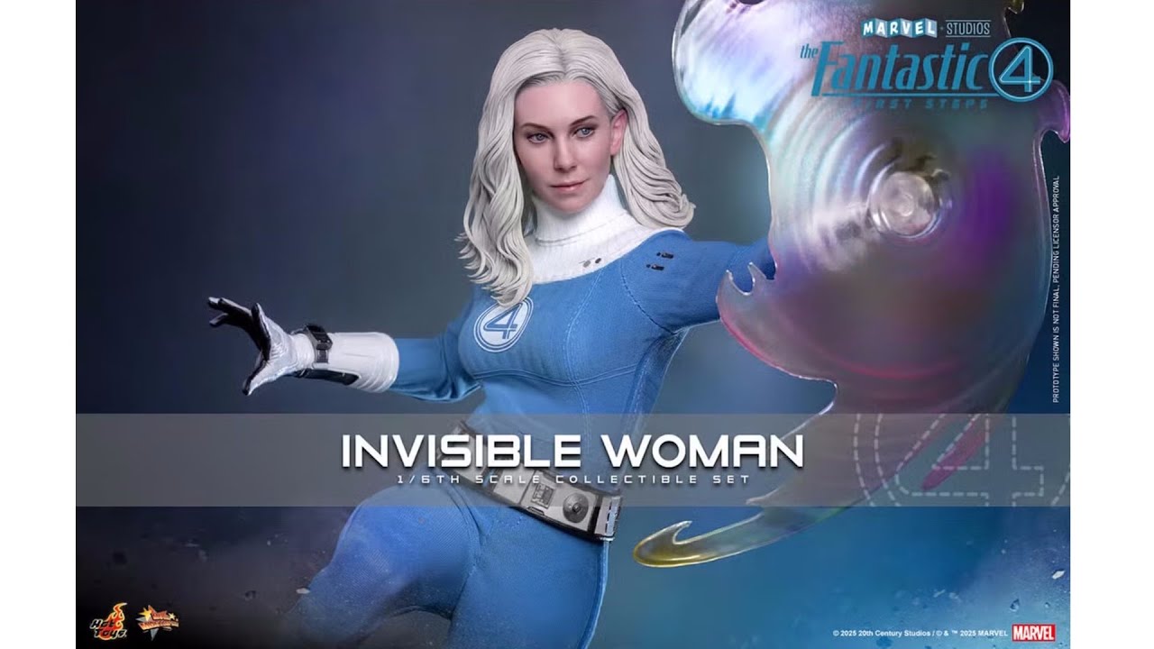 The Fantastic Four: First Steps - The Invisible Woman 1/6 Statue [Hot Toys] 