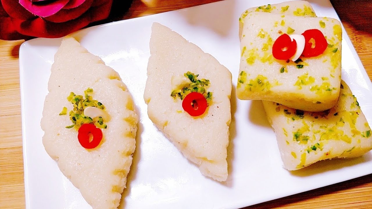 মজাদার নারিকেলের বরফি/হালুয়া|| Narikeler Borfi Recipe||Coconut Borfi/Halwa|Easy Halua Recipe Bangla|