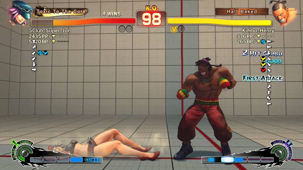 Ultra Street Fighter IV: SuperJon12345 (Poison) vs Kimbo_Henry (Dee Jay)