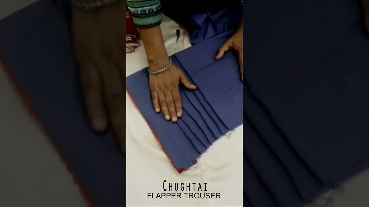 Part 5 - Flapper Trouser - Trouser Cutting And Stitching  