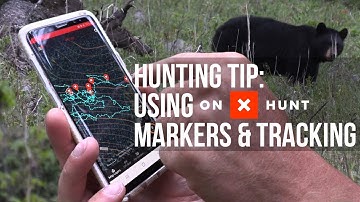 Find a Wounded Animal -  How To Use Markers and Tracking onXhunt App
