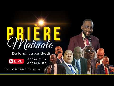 Prière Matinale 09 Juillet 2026 1059ème édition.