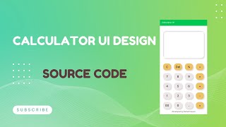 Amazing calculator UI design in Android studio || Neumorphism calculator design by Mehedi Hasan screenshot 3