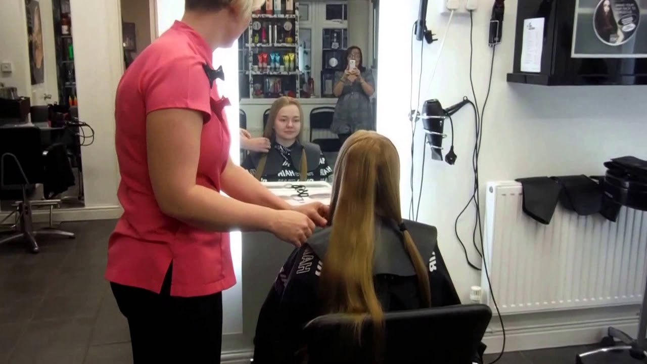 Getting My Hair Cut For Charity Youtube