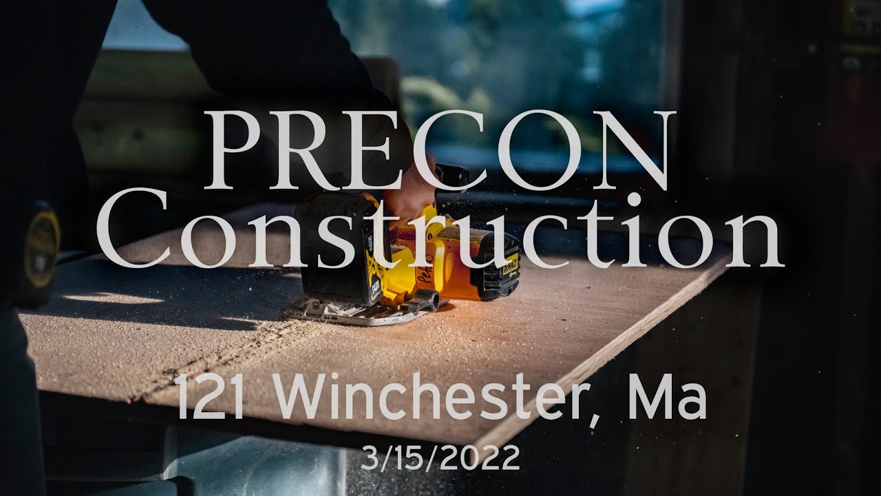 PRECON - 371 Main St, Winchester, Ma 3/15/2022