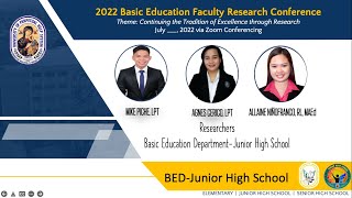 Research Conference 2022-UPHSL (Faculty Level)