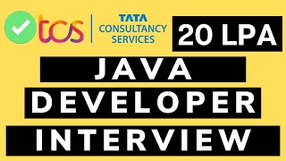 TCS | Live Interview | Technical + Managerial | Java | Spring Boot | Data Structures | Algorithms