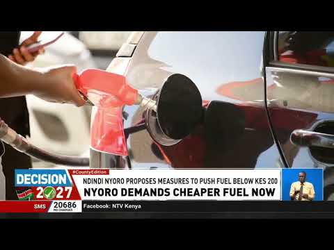 Ndindi Nyoro proposes measures to push fuel below Sh200