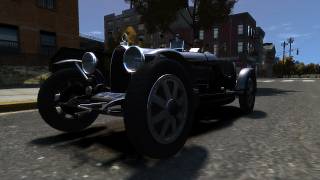 GRAND THEFT AUTO IV EFLC 1925 BUGATTI TYPE 35C CRASH TESTING HD