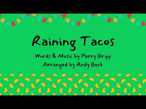 Raining Tacos Lyric Video