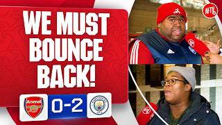 We Must Bounce Back Curtis Arsenal 0-2 Man City