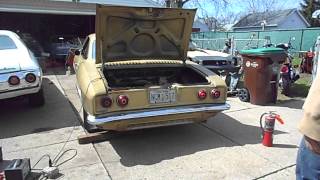 First start 1969 Corvair in 26 years