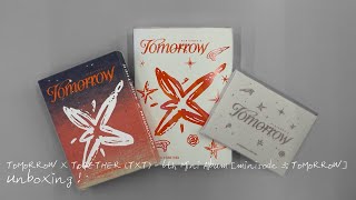 TOMORROW X TOGETHER (TXT) - 6th Mini Album [minisode 3: TOMORROW] Unboxing !