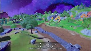 The Fortnite Map During The Galactus Event (Theater Mode Glitch)