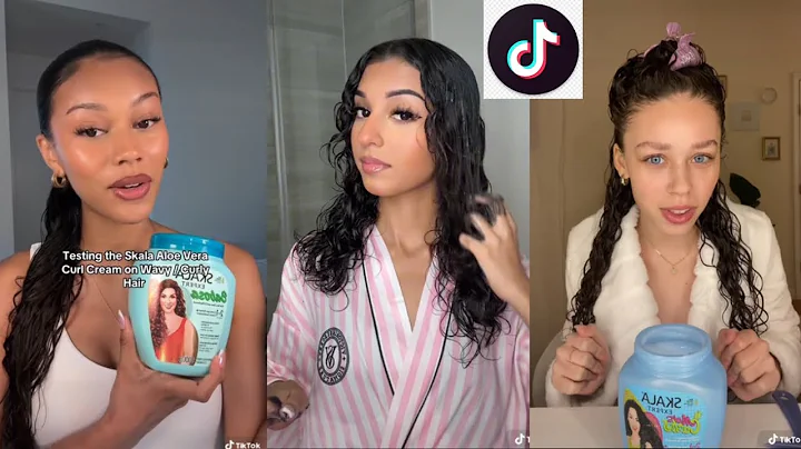 Trying the TikTok Viral Brazil SKALA Hair Cream🇧🇷🍦| TikTok COMPILATION