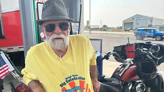 Bikers ride across Wyoming on the road to Sturgis