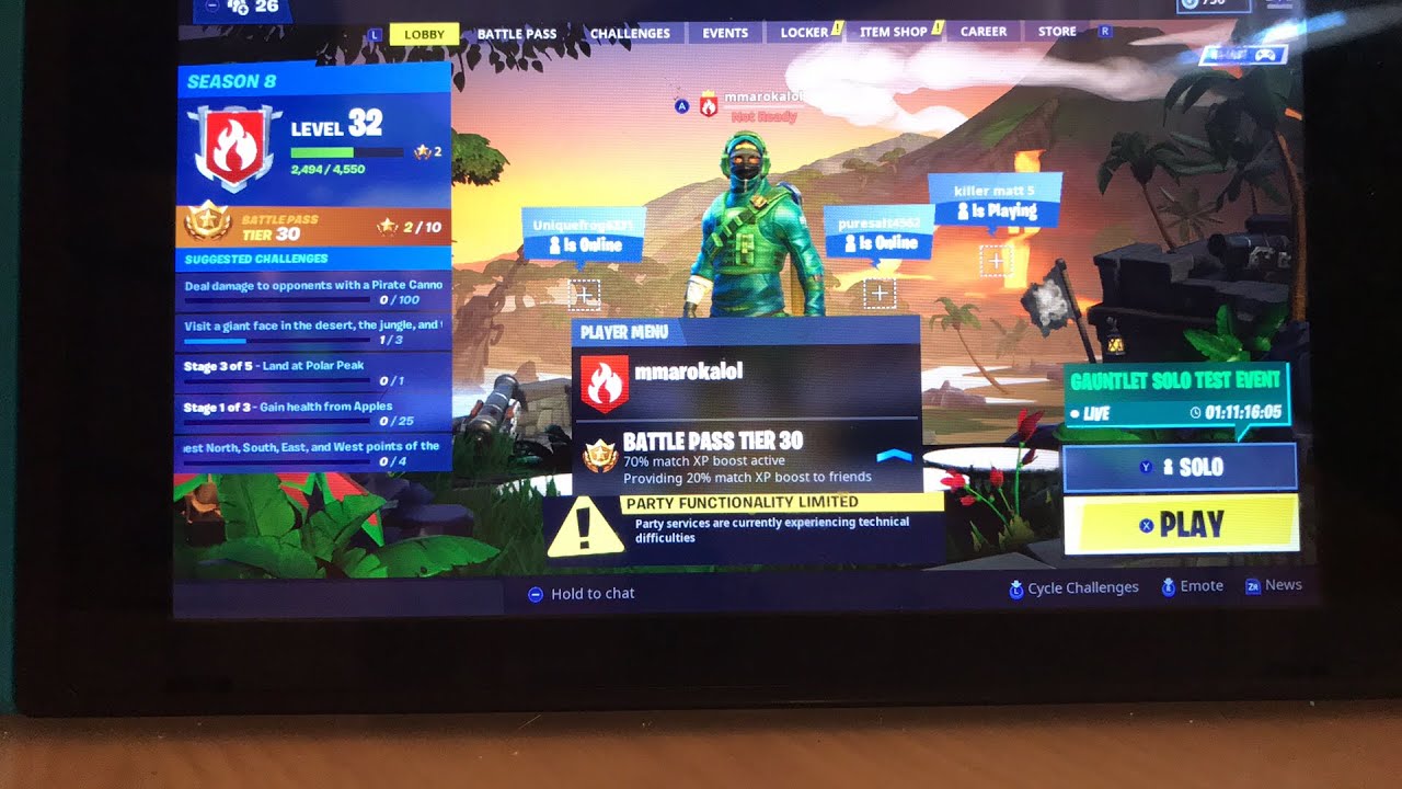 Fortnite and Wii/WiiU games live stream YouTube