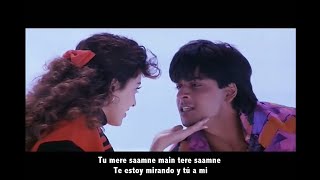 Video thumbnail of "Tu Mere Saamne | Darr (Sub Español-Hindi)"