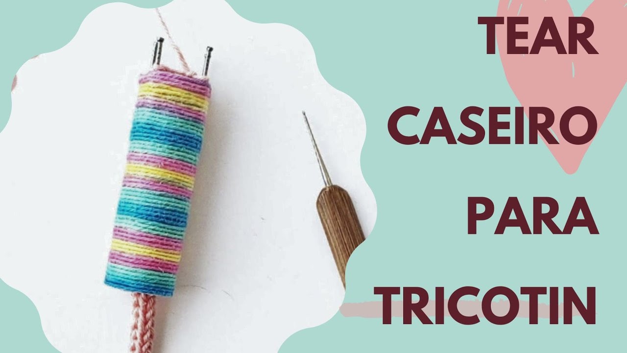 Tear caseiro de tricotin