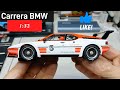 Carrera BMW M1 Procar slot car Unboxing and tune up!