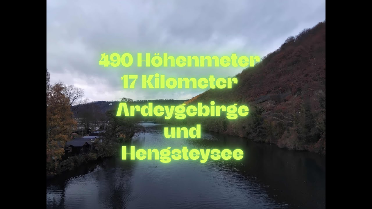 17 km Wanderung durch das Ardeygebirge und am Hengsteysee