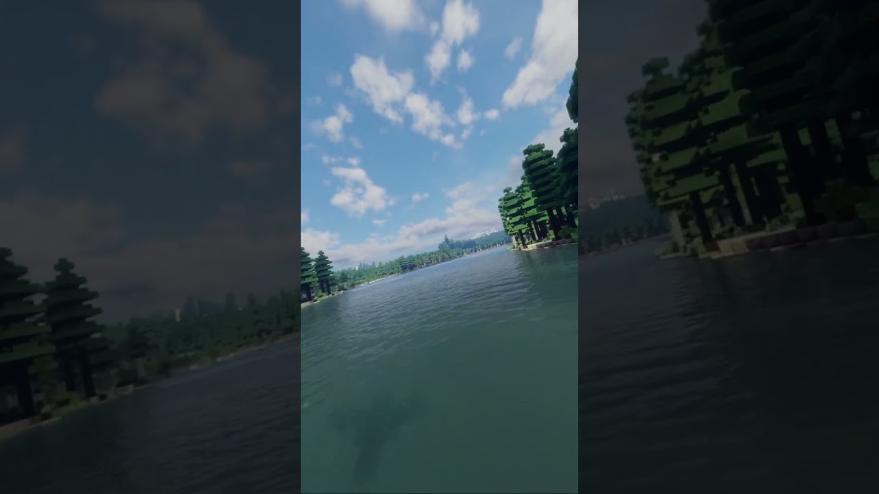 Minecraft with high renderdistance 
