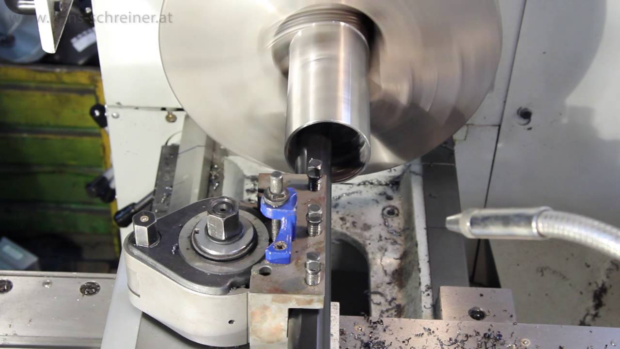 Drehen mit Innendrehmeißel - Bohrstange Hans Schreiner rechts 95° 32 mm