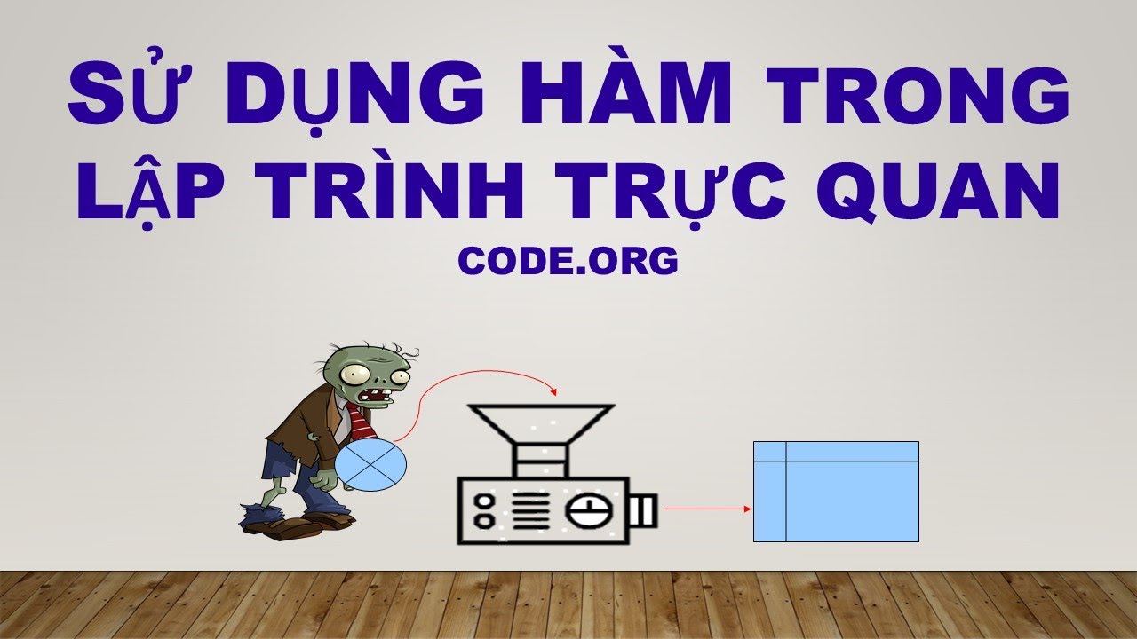 Cách sử dụng hàm trong lập trình trực quan code org | STEM - YouTube