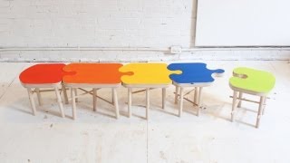 HomeMade Modern, Episode 18 -- DIY Puzzle Stool