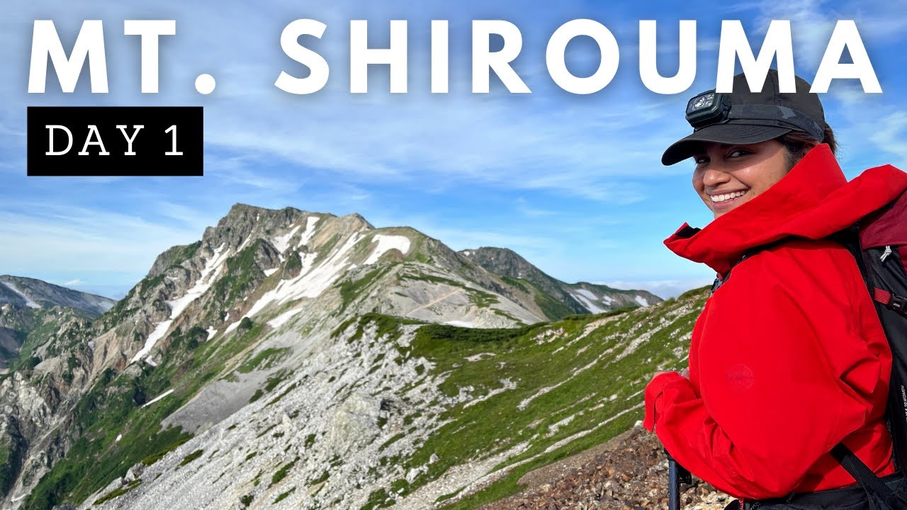 Day 1 of climbing MT. SHIROUMA: One of the best hikes in Japan