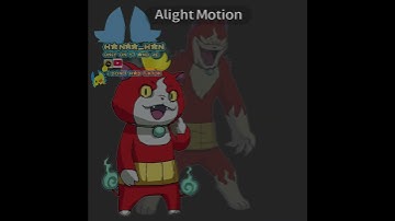 yokai watch shadowside! //not oc// #alightmotion #trend #yokaiwatch #animation