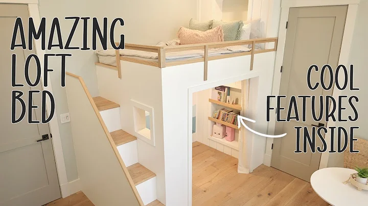 Amazing Loft Bed with TONS of Cool Features! - DayDayNews