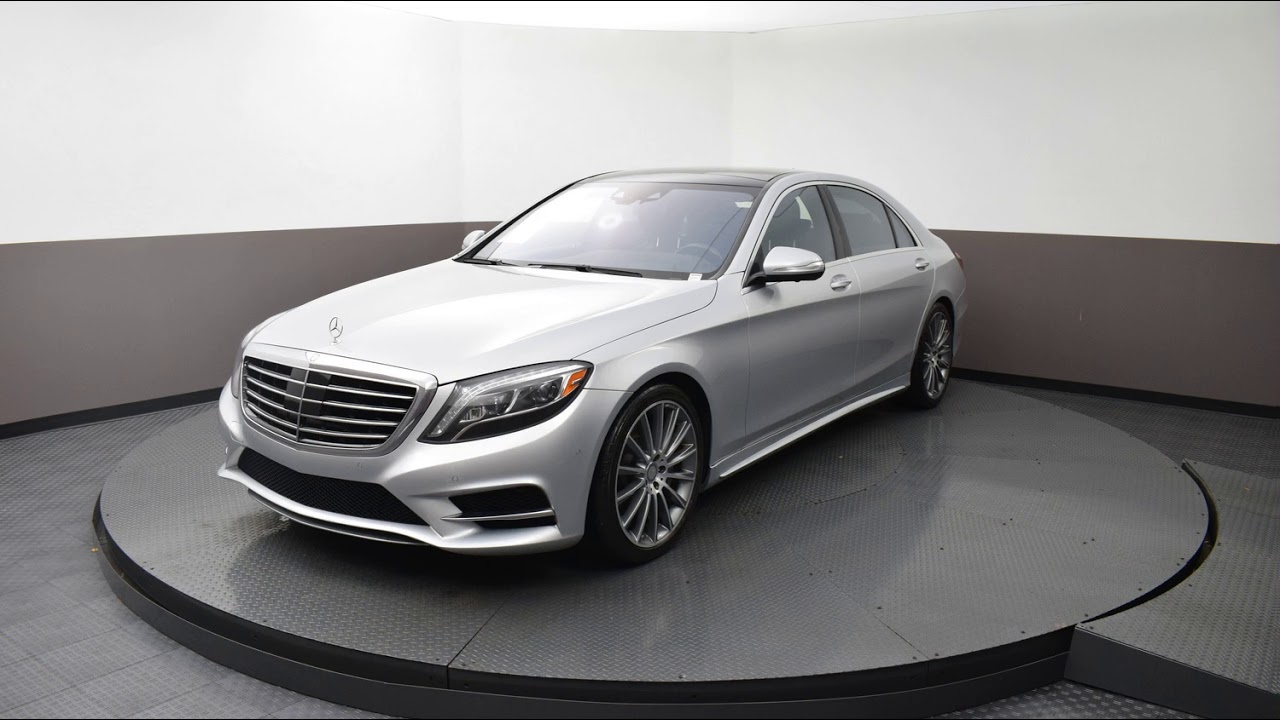 2016 SILVER MERCEDESBENZ S CLASS 11112 YouTube